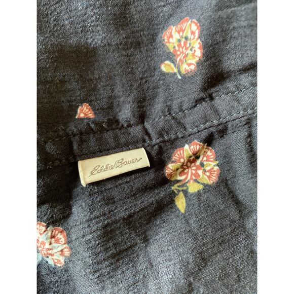 Eddie Bauer button up hiking travel shirt  long sleeve XL - Picture 5 of 5